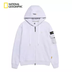 National Geographic Magay Hooded Pull-up Jacket M/IVORY ASIAN FIT - Bild 1 von 6