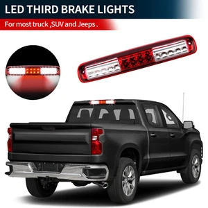 For 1999-05 2006 Chevy Silverado GMC Sierra Clear Led 3Rd Brake Light Cargo Lamp - Picture 1 of 24