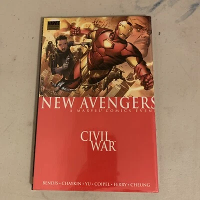 New Avengers vol 5 Civil War HC Hardcover NEW Factory Sealed 2010 Marvel st0000 - Image 1 of 2