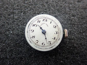 VINTAGE 17.5MM ROBERT CART ADAMS WATCH CO. SWISS WRIST WATCH MOVEMENT - RUNNING  - Picture 1 of 2