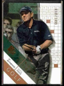 NICK PRICE 2003 UD SP Authentic #'d Insert 0345/3499.  Winner's Scorecard - Picture 1 of 1