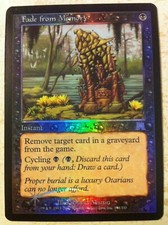 Foil Fade from Memory - Onslaught - Magic: The Gathering