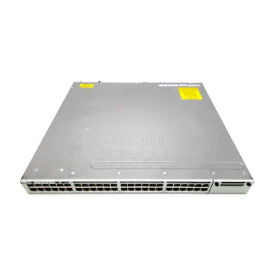 Cisco WS-C3850-48P-S Stackable 48 10/100/1000 Ethernet PoE+ 1x PSU - Image 1 of 2