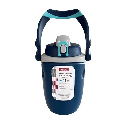 Thermos 64 oz Foam Insulated Flip-Up Lid Hydration Water Bottle w/ Carry Handle - Image 1 of 4