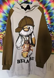 Ariaviga X UMHK Collab Berabbit Pullover Oversized Hoodie XXL Unique Rare Y2K - Picture 1 of 5