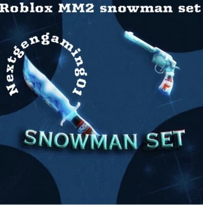 Roblox MM2 Snowman Set *Cheap & Safe*-*Check Description* - Picture 1 of 1