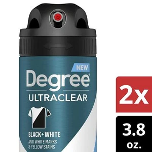 Degree UltraClear Antiperspirant Deodorant Dry Spray Black+White Fresh 3.8 Oz. 2 - Picture 1 of 10