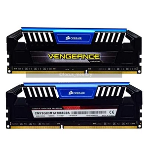 CORSAIR 16 GB (2x 8GB) DDR3 1866 (PC3 14900) 2Rx8 Desktop Memory Non-ECC 240Pin - Picture 1 of 5