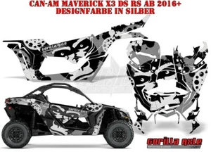 KIT GRÁFICO DE DECORACIÓN DE CARRERAS AMR UTV CAN-AM COMMANDER, EJE GORILA MAVERICK B - Imagen 1 de 11