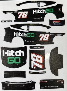 Custom 2025 B.J. McLeod #78 HitchGo 1/64 Scale NASCAR Peel & Stick Decals - Picture 1 of 1