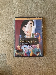 Mulan And Mulan 2 DVD Collection Sealed - Imagen 1 de 2