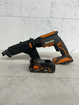 RIDGID R86630 18V Cordless Drywall Screwdriver w/Collated Attachment (PO1018708) - Image 1 of 4