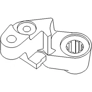 R125163 New RH Steering Arms Fits John Deere 8100 8110 8120 8200 8210 8220 + - Picture 1 of 7