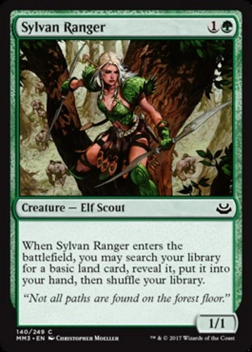 x1 Sylvan Ranger - Modern Masters 2017 - NM - MTG - Image 1 of 1