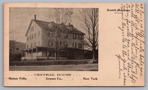 Central House Haines Falls Greene County Catskills NY 1913 Postcard N9 - Picture 1 of 3