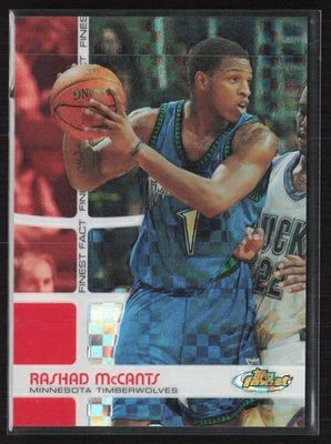 2005-06 Finest Fact X-Fractors #/99 Rashad McCants #FF14 Minnesota Timberwolves - Image 1 of 2