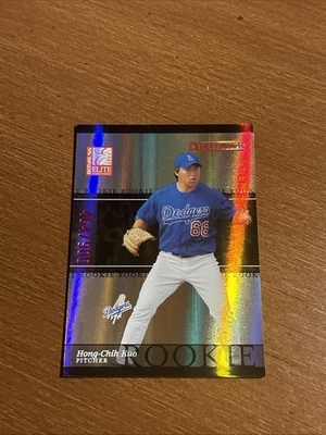 HONG-CHIH KUO 2003 DONRUSS ELITE EXTRA EDITION ROOKIE #4 SP /900 LA DODGERS - Image 1 of 2