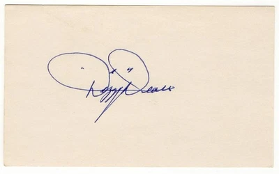 Dizzy Dean Signed Autographed 3X5 Index Card Cardinals Cubs HOFer JSA ZZ48095 - Image 1 of 3