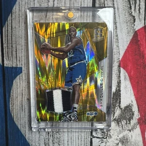 2015 Spectra Shaquille O'Neal #44PATCH GOLD PRIZM 8/10 Game Worn Jersey - Rare - Picture 1 of 3