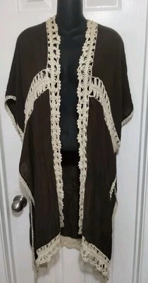 kimono medallón borde crochet  Foto 1 de 4