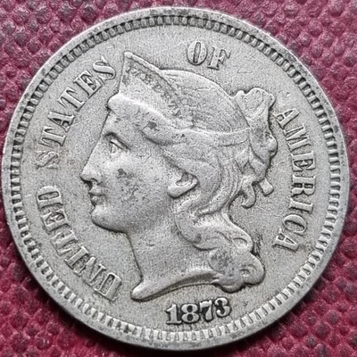1873 Three Cent Piece Nickel 3c Better Grade #96851 - Image 1 of 2
