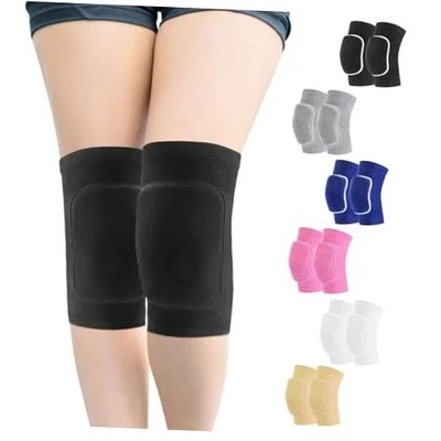 Volleyball Knee Pads for Women, Men, Youth, Girls, Kids, Knee brace Small Black - Image 1 of 4
