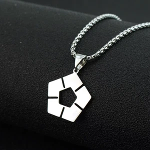 Anime Blue Lock Football Pendant Necklace Men Women Kpop Collar Collares Choker  - Picture 1 of 14