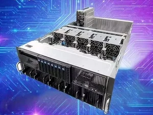 Servidor ASUS ESC8000A-E13-DR 6U 8GPU 4x 2700W PSU AMD 9004/9005 CPU 8x PCIe Gen5 - Imagen 1 de 1