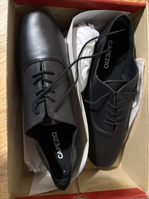 Men's Capezio 446 Overture Oxford black leather dance shoes size 13 M NEW - Image 1 of 4