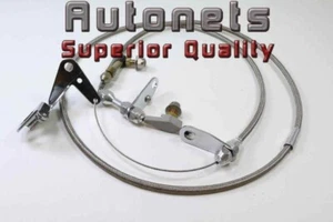 Chrysler 727 Stainless Braided Kickdown Cable Detent Mopar Transmission Trans - Bild 1 von 2
