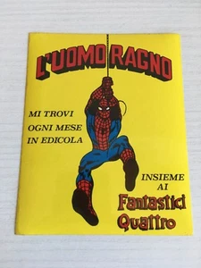ADESIVO L’UOMO RAGNO STAR COMICS MI TROVI OGNI MESE IN EDICOLA FANTASTICI 4 - Picture 1 of 2