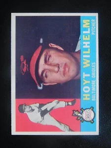 1960 Topps Baseball Card #395 Hoyt Wilhelm (NM) - Picture 1 of 2