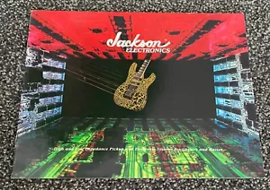 Jackson Electronics - 1987 - 8 Seiten Katalog nieder- und hochohmiger Tonabnehmer etc. - NEUWERTIG! - Bild 1 von 5