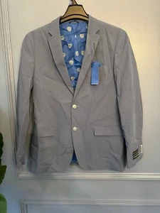 Vince Camuto Burge Blau Anzugjacke Herren Slim 41R - Bild 1 von 7