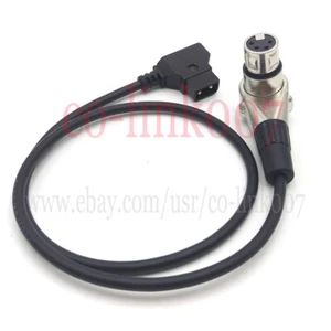 Cable de alimentación D-tap montaje en V a XLR 4 pines para videocámara DSLR/monitor Roland R88 60 cm - Imagen 1 de 3