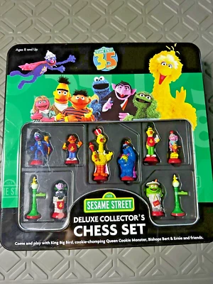 2004 35th Anniversary Sesame Street Chess Set - Image 1 of 4