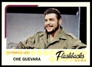2016 TOPPS HERITAGE FLASHBACKS NEWS CHE GUEVARA #NF-CG INSERT