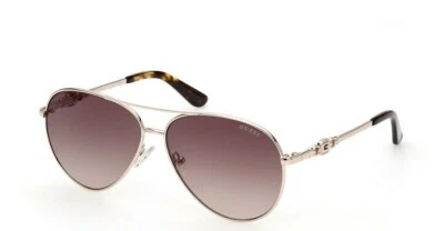 Lunettes de Soleil GUESS Gu7885-h/S 32F Or / Marron Gradient Calibre 58 - Photo 1/2
