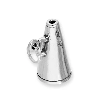 Sterling Silver Megaphone Charm - Image 1 of 4