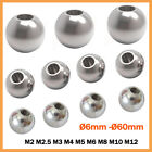 304 Stainless Steel Ball Dia 5Mm-60Mm X M2-M12 Threaded Bearing Balls Rod End