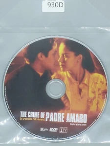 The Crime Of Padre Amaro (DVD) Disc Only No Tracking - Picture 1 of 1