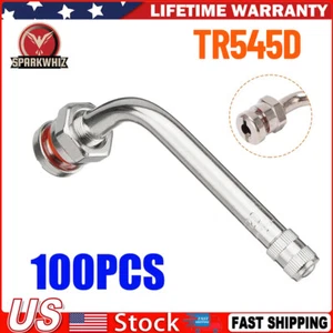TR545D Truck Tire Valve Stems for New 22.5 & 24.5 Alcoa Aluminum Pack of 100 pcs - Picture 1 of 22
