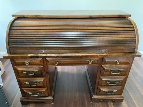 antique roll top desk Cover