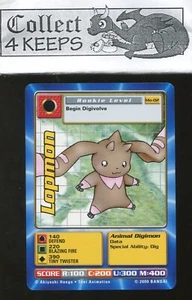 Digimon Digi Battle 2000 TCG Lopmon película promoción MO-02 casi como nuevo - Imagen 1 de 2