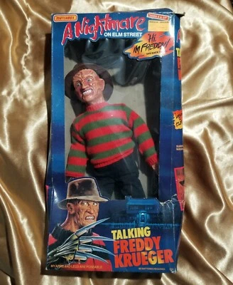1989 Freddy Krueger Talking Figure Nightmare on Elm Street 18" Still Talks - Image 1 of 4