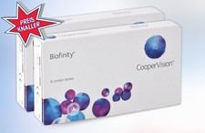 Biofinity Aquaform Cooper Vision Night & Day Kontaktlinsen 2x6er Box neu & OVP 