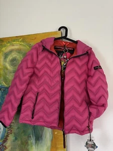 Neu Frieda Freddies Gr 42 Steppjacke Skijacke Pink Thermolite - Bild 1 von 9