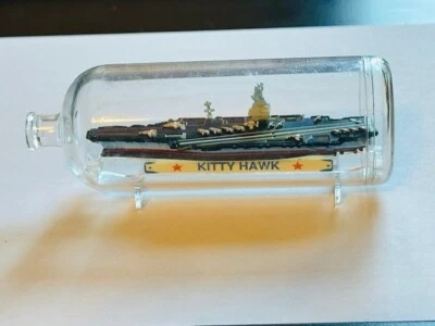 Micro Machines Galoob 1991 Ship In A Bottle - Kitty Hawk - Image 1 of 2