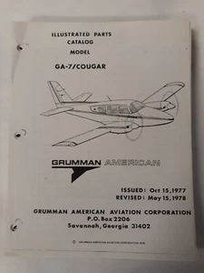 Grumman Model GA-7 Cougar Illustrated Parts Catalog May 15, 1978, Copy - Picture 1 of 12