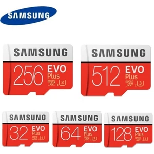Micro SD Card SamSung Evo Plus 32GB 64G 128G 256G Class10 SDXC Memory 130MB 2025 - Picture 1 of 19